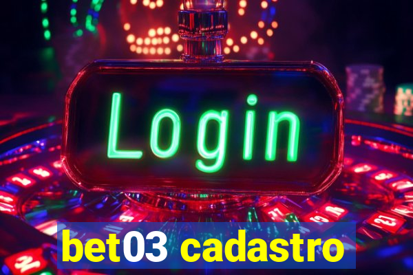 bet03 cadastro